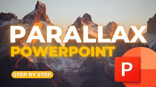 How to Create a Parallax Effect in PowerPoint  3 LEVELS 🔥 [upl. by Ettezus830]