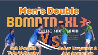 BDMNTNXL SHUTTLE SHOWDOWN 2024 Sabar KaryamanSeo Seung Jae VS Soh Wooi YikYuta Watanabe [upl. by Tneciv]