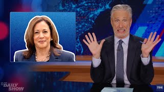 Jon Stewart Ends Live ‘Daily Show’ With Emotional Plea for Hope as Kamala Harris Trails [upl. by Evers]