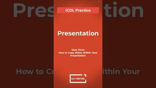 How to Copy Slides Within Your Presentation [upl. by Aiselad]