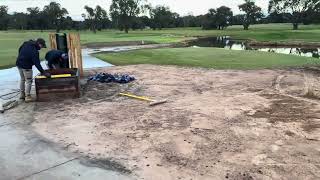 Course enhancement  1st tee precinct [upl. by Linea850]