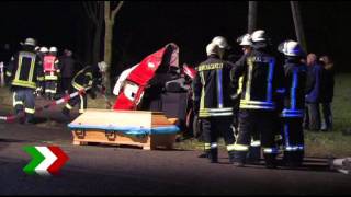 Drei junge Menschen sterben bei Unfall in Coesfeld [upl. by Alsworth]