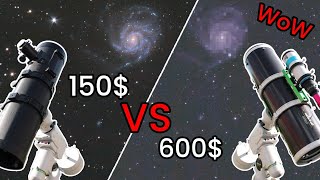 Cheap vs Expensive Telescope for Astrophotography [upl. by Uokes800]