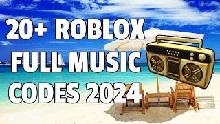 20 Roblox Full Music CodesIDs October 2024 WORKING ROBLOX ID [upl. by Gentille]