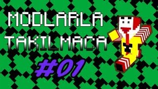 MODLARLA TAKILMACA  Minecraft Survival Bölüm 1  Anında Diamond Bulduk Aga [upl. by Clementas329]