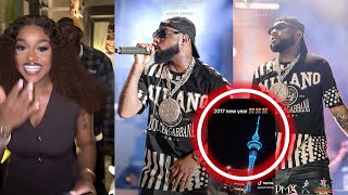 Davido SHUTDOWN NEW YEAR EVE in Ethiopia as Davido Wife CHIOMA Support Tunegee in UK [upl. by Nussbaum440]