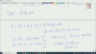 Lec 08  Low dimensional Lie algebra2 [upl. by Yule179]