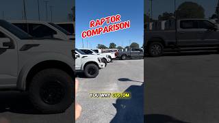 2024 Akins Ford Raptor Stock vs CUSTOM Comparison [upl. by Farrison830]