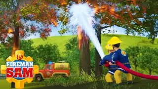 Sam stops another fire  Fireman Sam Official  Cartoons for Kids [upl. by Odranoel894]