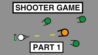 Scratch Tutorial How to Make a Shooter Game Part 1 [upl. by Eyk725]