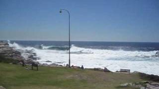 Big waves at Maroubra Beach [upl. by Asle]