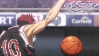 Kagamis Final Dunk against Rakuzan  Kuroko No Basket [upl. by Aleetha]