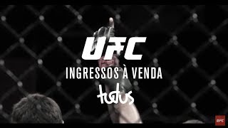 UFC SP Ingressos à venda [upl. by Halverson]