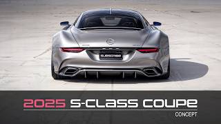 2025 Mercedes Benz SCLASS COUPE  Concept [upl. by Yelyak]