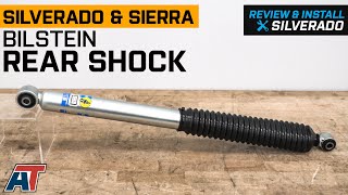 19992018 Silverado 1500 Bilstein B8 5100 Series Rear Shock Review amp Install [upl. by Ramoh349]