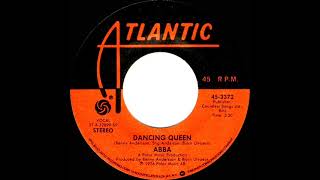 1977 HITS ARCHIVE Dancing Queen  ABBA a 1 recordstereo 45 [upl. by Joly]