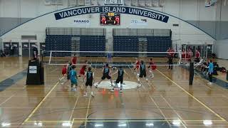 Exhibition Mens Volleyball VIU Mariners vs Titans du Cégep Limoilou Dec 30 2023 [upl. by Erdnaet]