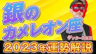 【ゲッターズ飯田】銀のカメレオン座 2023年運勢まとめ 五星三心占い [upl. by Travax]