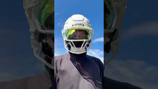 SHOCVisors Zero G Clear Sunset Visor on a Riddell SpeedFlex fyp foryou foryourpage football [upl. by Eirehs212]