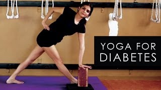 Iyengar Yoga Exercises For Diabetes Mellitus Type 2 [upl. by Alios]