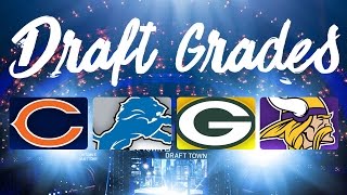 2016 NFC North Draft Grades  NFL [upl. by Norvil529]