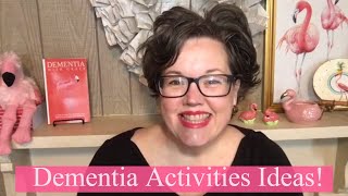 FREE Dementia ACTIVITY Ideas In the Home PLUS Products to Try  ABCs of Dementia [upl. by Adlemi]