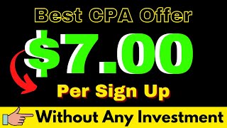 Earn 7Signup  Sage Affiliate Program  Pay Per Lead Affiliate Programs  CPA Marketing 2021 [upl. by Rhoads675]