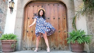 Vestido para el verano con mucho vuelo  Tutorial [upl. by Larry]