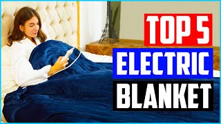 Top 5 Best Electric Blanket Reviews By Consumer Guide for 2021 [upl. by Holder]