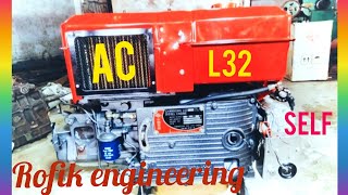 CHANGCHAI L32 DIESEL ENGINE SELF made in China BD price [upl. by Dnomsad]