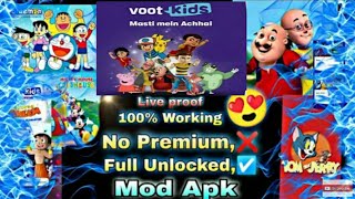 How to download voot kids new mod apk free unlocked [upl. by Eneja736]