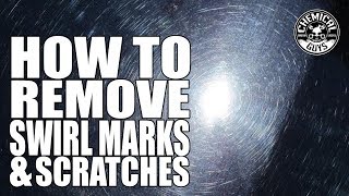 How To Remove Swirl Marks Scratches and Water Spots In One Step  Chemical Guys VSS [upl. by Natsirhc]