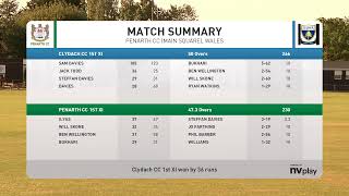 Penarth CC V Clydach CC [upl. by Geibel]