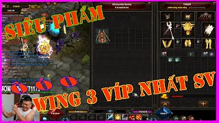 Mu Online Mới Ra  Xoay Wing Thế Tiên Ông Trồng Củ Cải Lụm Ngay Wing 3 Víp Nhất SV  GAME TV [upl. by Boris]