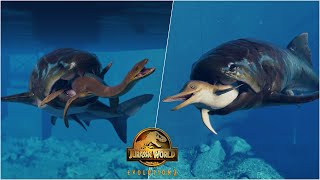 Dunkleosteus Deadly Hunting Animations vs All Marine Reptiles including Mosasaurus and Kronosaurus [upl. by Calondra]