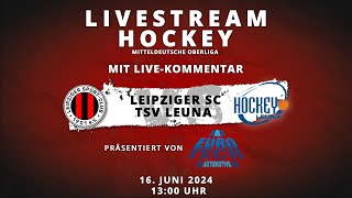 Leipziger SC vs TSV Leuna  Hockey [upl. by Yvor945]