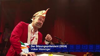 Der Sitzungspräsident quotVolker Weiningerquot  Immer wieder neue Lieder 2024 [upl. by Buchalter928]