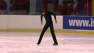 24 Artur DMITRIEV RUS  ISU JGP Trofeo WLombardi 2011 Junior Men Free Skating [upl. by Lattonia]