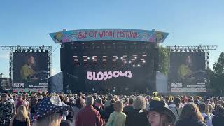 Blossoms  Gary  Live at Isle of Wight Festival 2024  220624 [upl. by Boyd332]