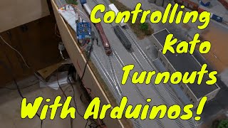 Controlling Kato Turnouts with an Arduino [upl. by Dahl]