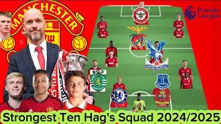 DONE DEALS✅✅ Man United Potential Squad Depth With Transfer Targets Under TEN HAG Season 20242025 [upl. by Newberry]