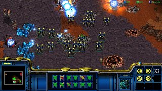 StarCraft Remastered 4K 60FPS Enslavers Dark Vengeance Campaign 3  Nemesis Destroy Terran CC [upl. by Inittirb]