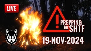 🔴 LIVE Campfire Catchup The SECRETS of Prepping amp Survival [upl. by Ailegave]