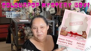 ColourPop Black Friday Mystery Box Unboxing [upl. by Gustave]