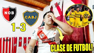 NEWELLS 1 vs BOCA JUNIORS 3 😮 Reacción de un Hincha de RIVER 😮 Copa de la Liga [upl. by Helbonnas666]