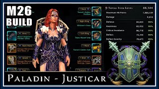 NEW Mod 26 Paladin Tank BUILD for Any Content all buffs amp max survivability setup  Neverwinter [upl. by Bracci]