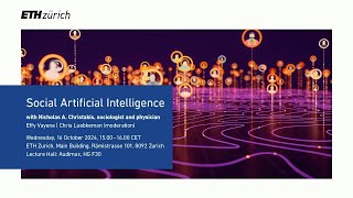 ETH Global Lecture Social Artificial Intelligence [upl. by Santini]