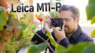 Leica M11P Review The BEST Rangefinder for Professionals [upl. by Alleroif]