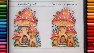 Staedtler Ergosoft vs Design Journey [upl. by Hilaria635]