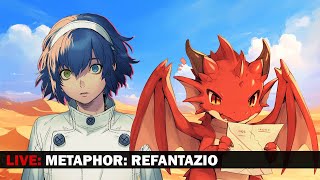 🔴Live Metaphor ReFantazio  Where the hell am I Part 1 [upl. by Gwenni]